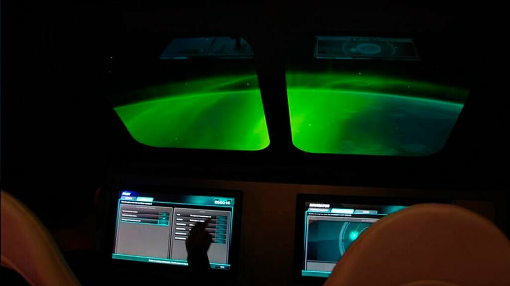 Spaceship Aurora Cockpit
